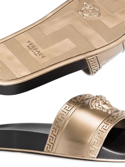 versace diamond slides price|farfetch Versace slides.